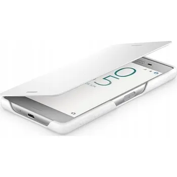 Pouzdro na mobilní telefon Flipové pouzdro Sony pro Sony XPERIA X, bílé