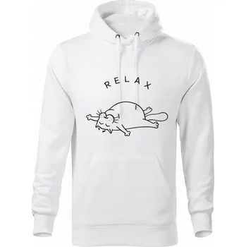 Chlapecká mikina JHK dětská mikina polyester bílá, velikost 110