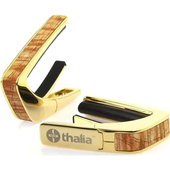 Kapodaster Thalia Premium Series Curly AAA Koa Gold + prodloužená záruka 3 roky