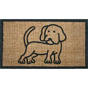 Hotová gumová kokosová rohožka 40 x 70 cm