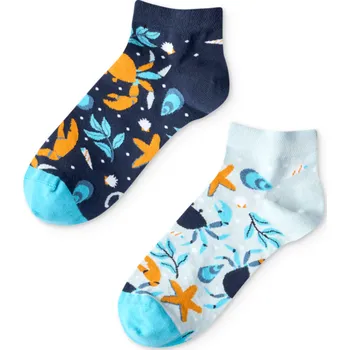 Dámské ponožky Veselé kotníkové ponožky Mořský krab