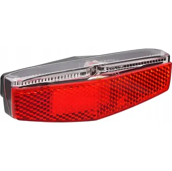 Cyklosvítilna Zadní světlo na kolo na nosič JY-553 USB LED