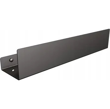 Vodovodní baterie Polica do sprchy 60 cm nerezová ocel černá