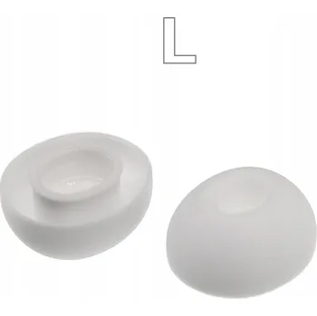 Příslušenství pro sluchátka Špunty do uší pro Airpods Pro 3 - Velikost L, bílé
