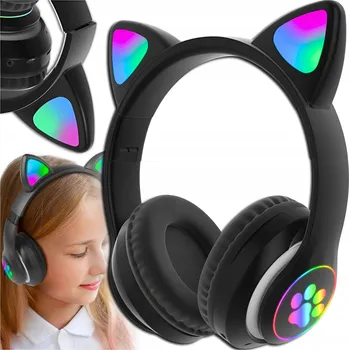 Sluchátka Bezdrátová sluchátka přes uši Nobitech BH100-KIDS-CZ