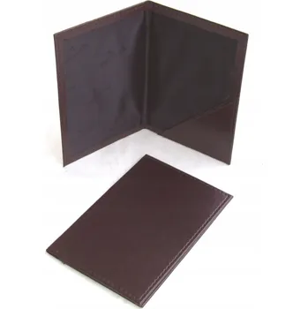 Pouzdro na mobilní telefon POUZDRO OBAL NA ÚČET ČÍŠNICKÝ PLÁTCE EKO KŮŽE BARVA HNĚDÁ