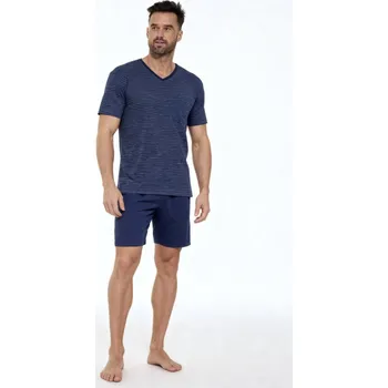 Pánské pyžamo PÁNSKÉ PYŽAMO KR 330 W/26 GRANÁT XXL