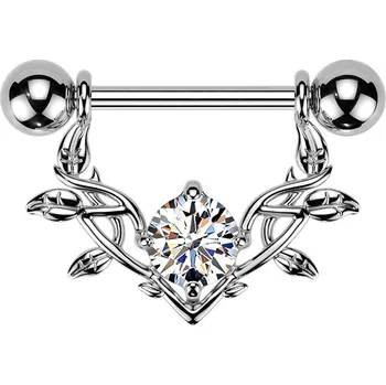 Piercing Šperky4U Ozdobný piercing do bradavky - BR01030