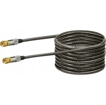 Anténní kabel Schwaiger KVCHD100 533 Koaxiální kabel 10 m F konektory Černý