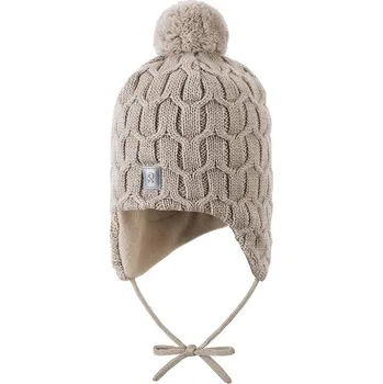 Čepice Dětská vlněná čepice Reima Nunavut 5300065B.9BYA béžová 12X, vel. 48