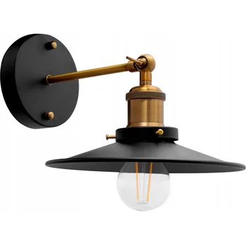 Nástěnné svítidlo Nástěnné svítidlo TOOLIGHT černé, žluté E27 60 W