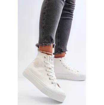 Dámské tenisky Dámské vysoké tenisky Lee Cooper LCW-24-02-2132 Barva: Bílá, Velikost: 40