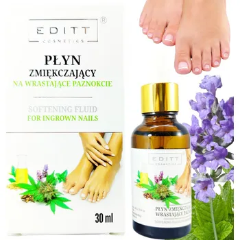 Změkčující roztok na zarůstající nehty 30 ml Editt