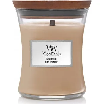 Svíčka Sójová vonná svíčka Cashmere Woodwick 1 ks