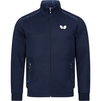 Pánská větrovka BUTTERFLY Higo (bunda) tmavě modrá tmavě modrá XXXXL