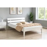 Dřevěná postel Fiesta bílá, 180x200cm, masiv borovice