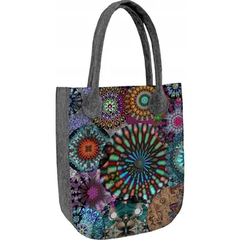 Kabelka PLSTĚNÁ TAŠKA CITY KARUZELA