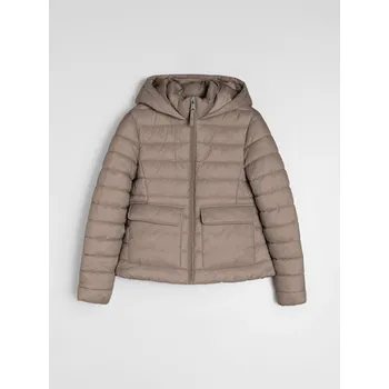 Dámský kabát Sinsay - Prošívaná bunda s izolací - hnědá - 566FH-84X - 566FH-84X-L