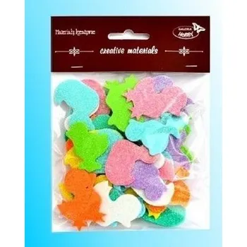 Set školních potřeb Pisklaki brokatowe 56szt