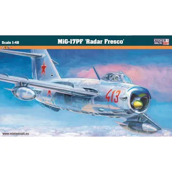 Plastikový model MiG-17PF Radar Fresco, Mistercraft F-03