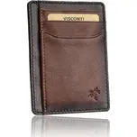 Visconti pouzdro na doklady z pravé nubukové kůže