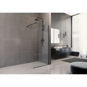 EBS Relax Black Walk-In stěna 100x200 cm (RELAXB100)