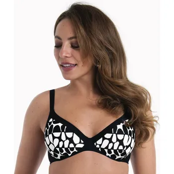 Dámské plavky Style Marisol Top Bikini - horní díl 8458-1 černobílá - Anita Classix 430 černobílá 40D