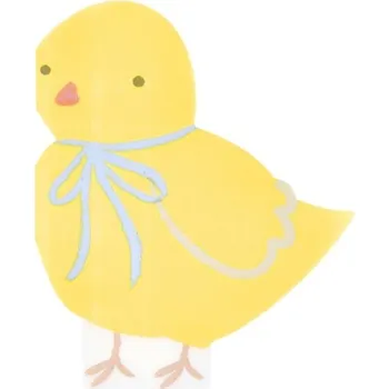 Papírový ubrousek Meri Meri Papírové ubrousky Easter Chick – 16 ks