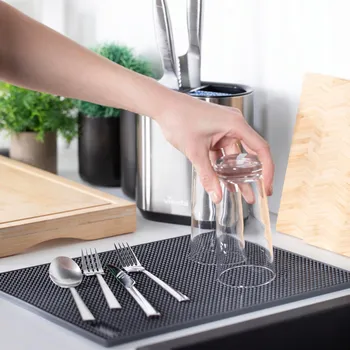 Odkapávač na nádobí 813017 Odkapávač, podložka na sušení nádobí Easy Kitchen 40 x 30 cm V