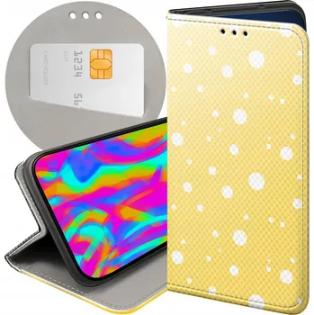 Pouzdro na mobilní telefon Flipové pouzdro Hello Case pro Huawei Y5 2019, žluté