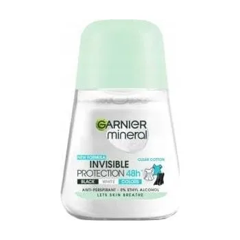 Garnier Mineral Invisible Protection 48H Clean Cotton antiperspirant 50 ml