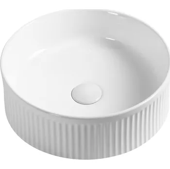 Sapho PICOBELLO keramické umyvadlo na desku Ø 37cm, bílá - AR484