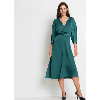 Dámské šaty Klasické midi koktejlové šaty Bonprix , velikost 42