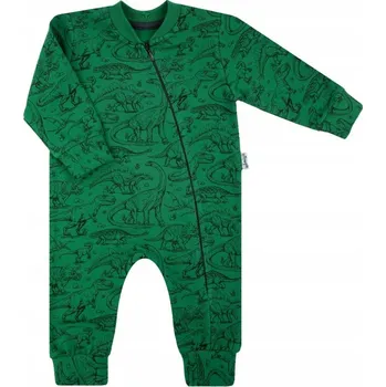 Kojenecký overall Zelený teplákový overal Nicol, vel. 68