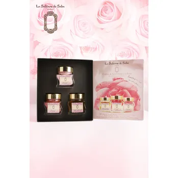Kosmetická sada La Sultane de Saba | Coffret Rose – pleťová sada s růží Face Gift Set - Rose Fragrance