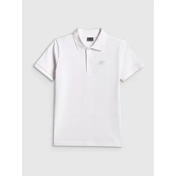 4F dětské tričko bílé bavlna velikost 128