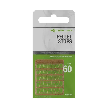 Korum Zarážky Smokescreen Pellet Stops 60ks