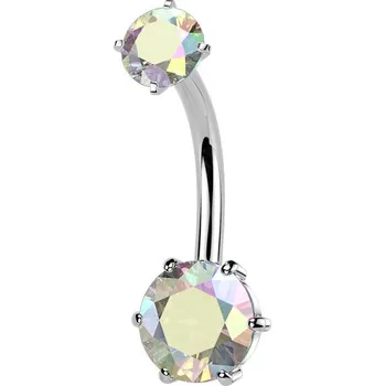 Piercing Šperky4U Ocelový piercing do pupíku - BS1078-AB