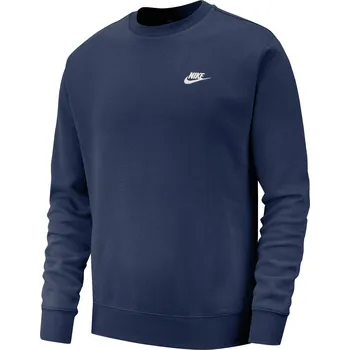 Pánská mikina Pánská mikina přes hlavu Nike SPORTSWEAR CLUB modrá BV2662-410 - XS | UK 11 | US 12