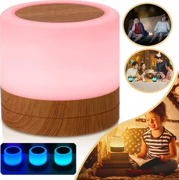 Lampička LED LAMPIČKA, NASTAVITELNÁ DOTYKOVÁ STOLNÍ LAMPA S DÁLKOVÝM OVLÁDÁNÍM