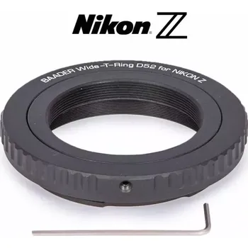 Hvězdářský dalekohled T-KROUŽEK BAADER 2408335 WIDE NIKON Z T2/S52 (BEZZRCADLOVKA)