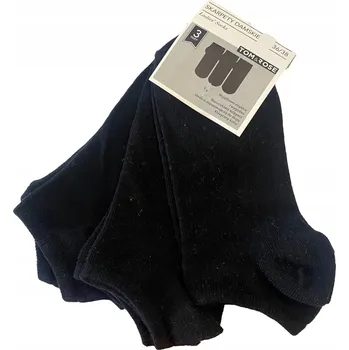 Dámské ponožky 3 PÁRY PONOŽKY (ponožek) ponožky (kotníkových ponožek) kotníkové ponožky (ponožky do balerín) bavlna (bavlna) *39-41