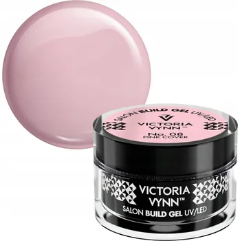 Lak na nehty Stavební gel na nehty Victoria Vynn 08 Pink Cover Růžový 50 ml