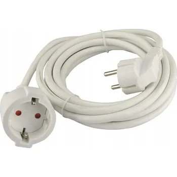 Napájecí kabel Prodlužovací Kabel 3,5 m 1 ks bílá