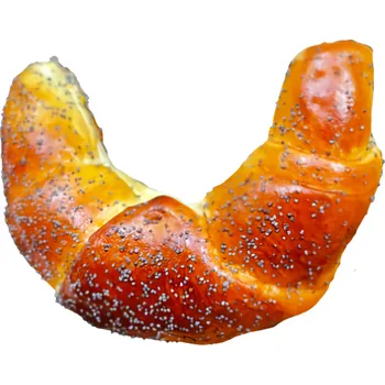 Trvanlivě pečivo Krusta Máslový loupák sypaný mákem 82g