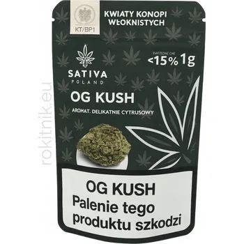 CBD CBD Květy Konopí "OG KUSH" 1 g
