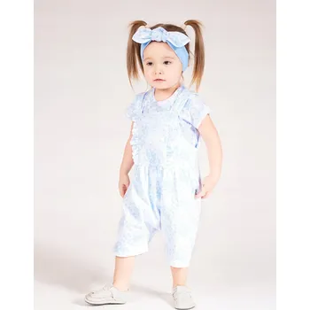 Dámské spodní prádlo Dívčí krátké zahradníčky s květinami modré Nicol, vel. 86