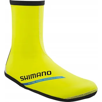 Cyklistické návleky Návleky na tretry Shimano Dual Fit Thermal L žluté
