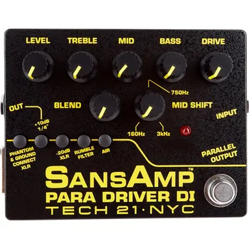 Aparatura pro baskytaru Tech 21 Para Driver DI v2 + prodloužená záruka 3 roky
