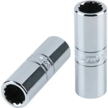 Gola hlavice KS TOOLS Nástrčný ořech na zapalovací svíčky CHROMEplus 1/2", 14 mm, 918.1390